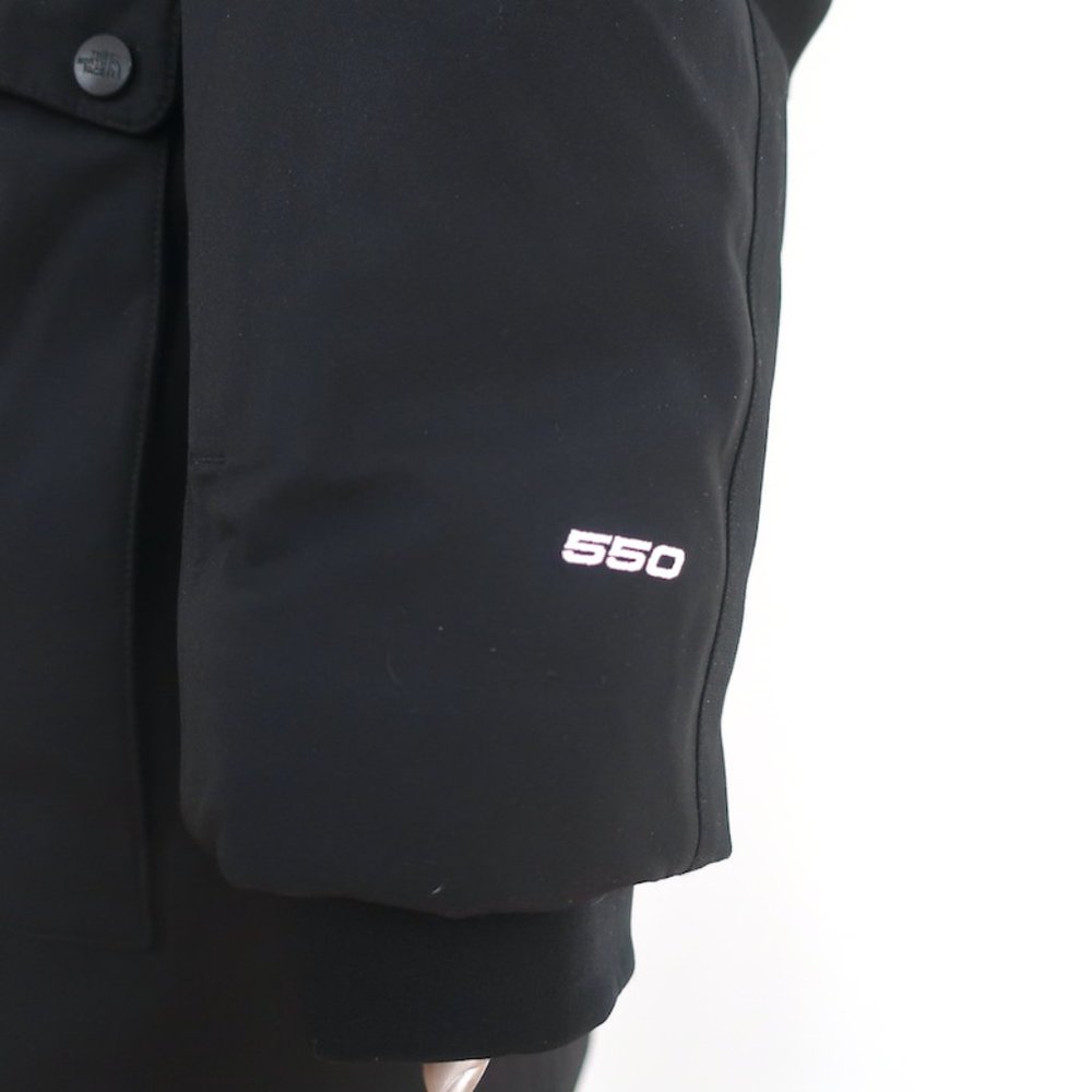 THE NORTH FACE FUTURELIGHT 550 HOODED DOWN COAT BLACK SIZE LARGE - Picture 6 of 11